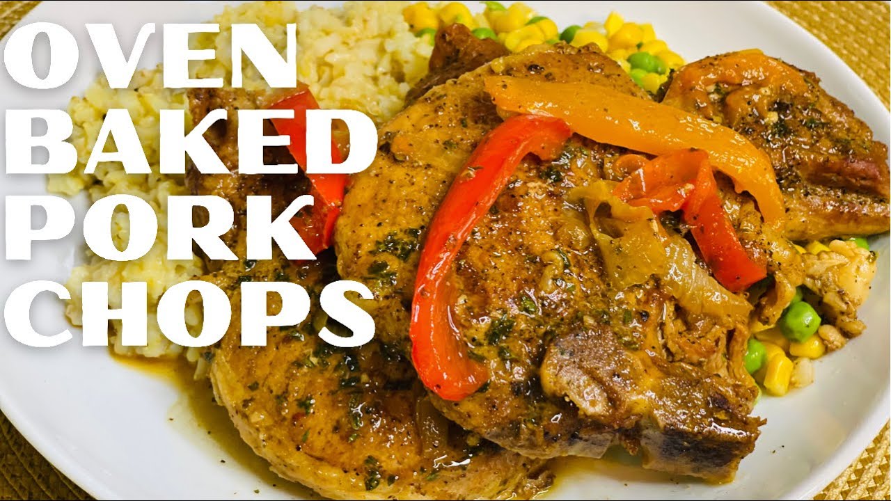 recipe for baking pork chops